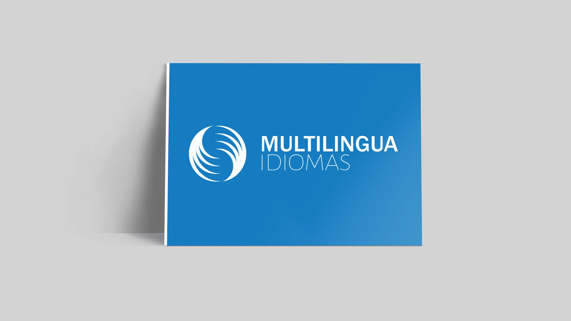 Logo empresa vgs-ic exhibido en cartel